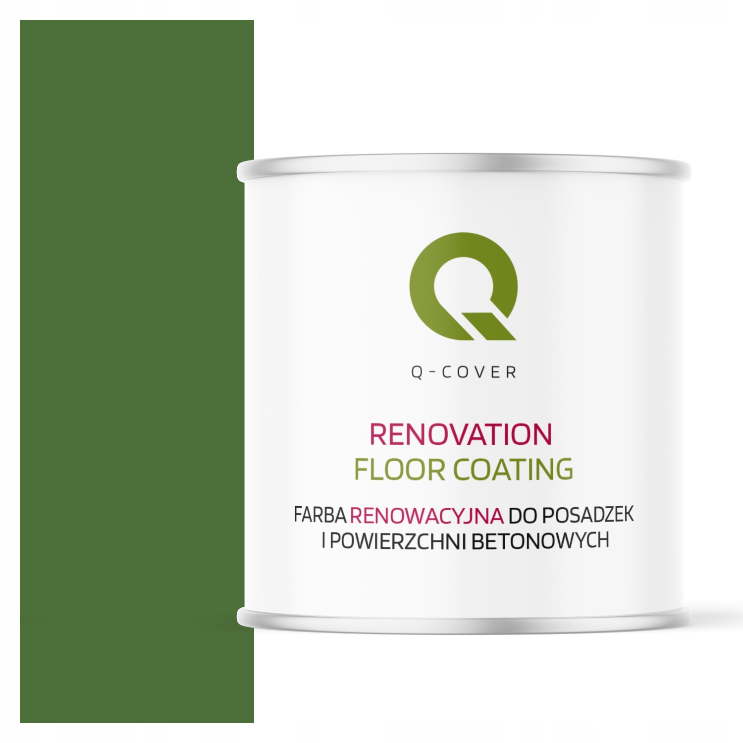 Farba Na Renováciu Betónových Podláh Zelená Trávnatá Ral 6010 Lesk 2,5 L