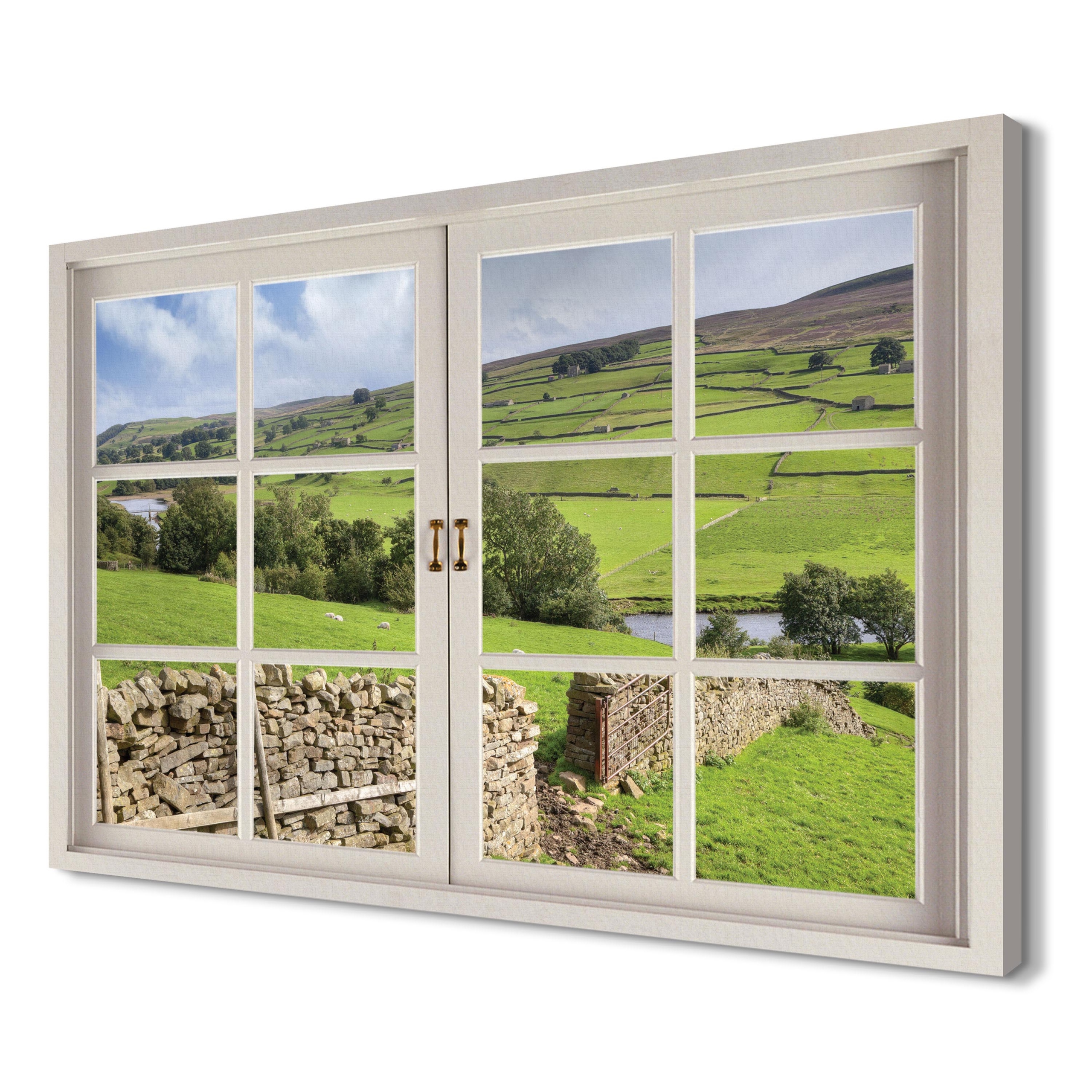 

Yorkshire dolina dekoracja 120x80 Obraz canvas 3d