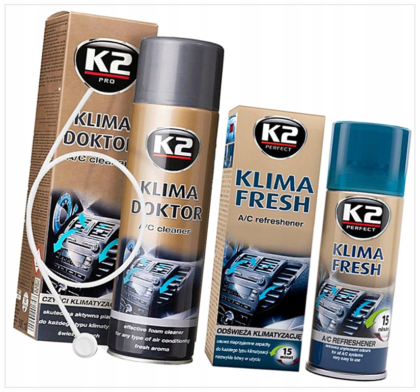 N9K28 K2 KLIMA DOKTOR + FRESH ZESTAW DO KLIMATYZACJI K222-W100