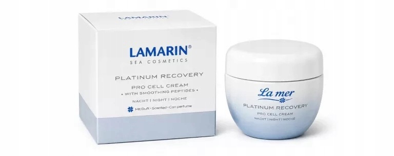 Lamarin Platinum Recovery Pro Cell Cream Krem Wygładzający Z Peptydami 50M