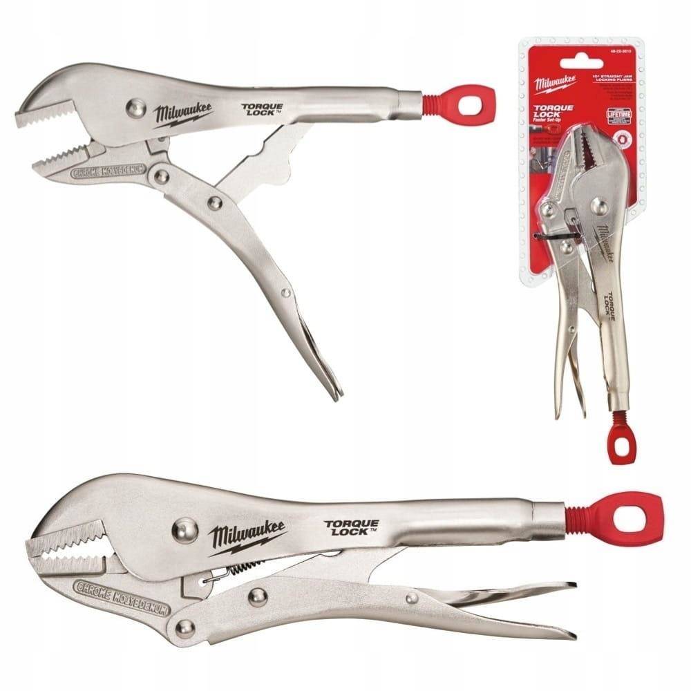 Ploché upínací kleště Milwaukee 10" 250 mm