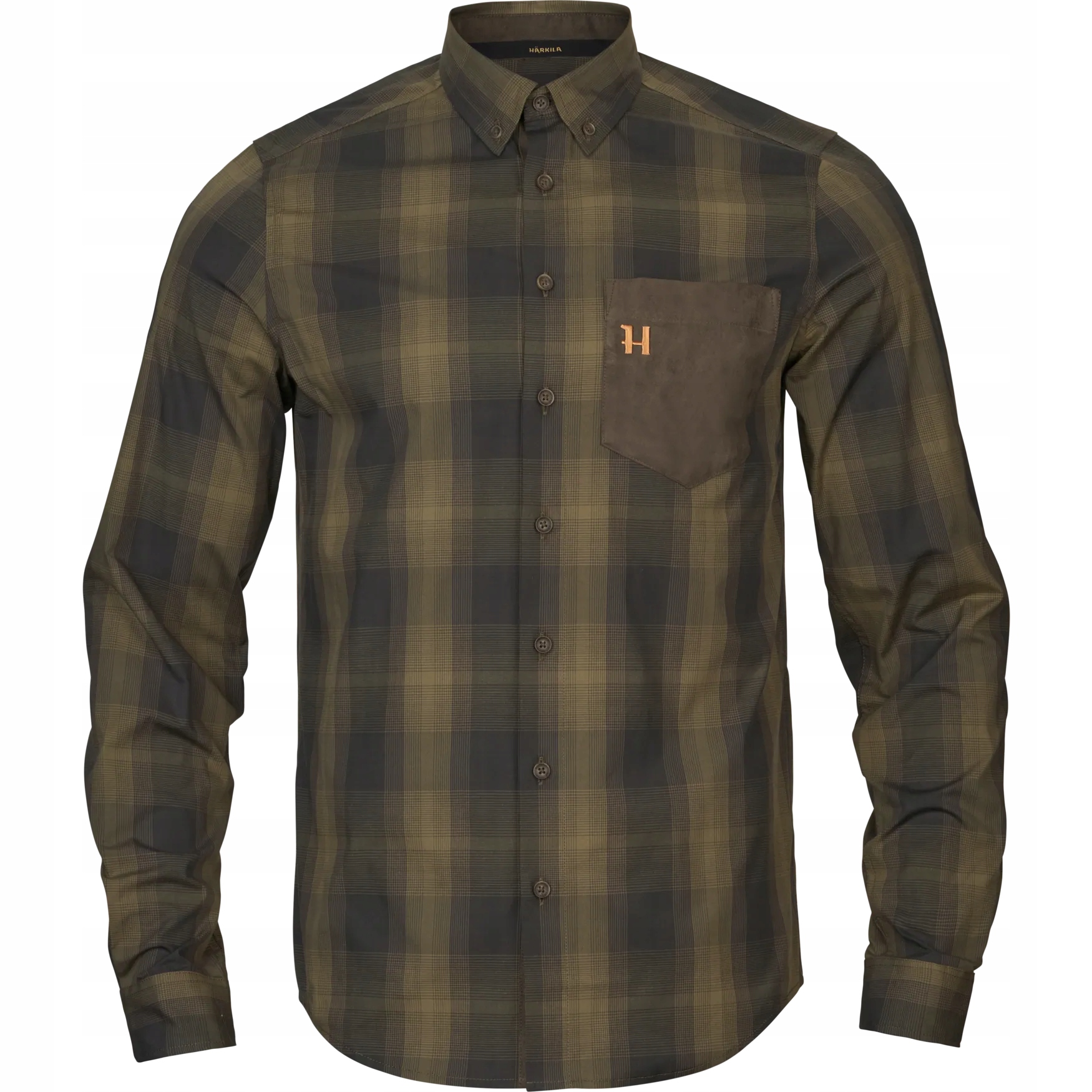Koszula myśliwska Harkila Akkan 10605 Willow Green Shadow Brown 3XL
