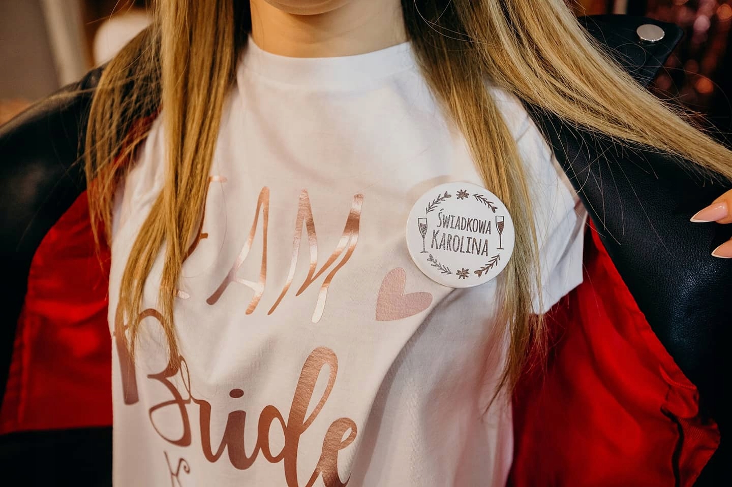 PRZYPINKA WIECZÓR PANIEŃSKI TWOJE IMIĘ ROSE / GOLD EAN (GTIN) 5906412106864