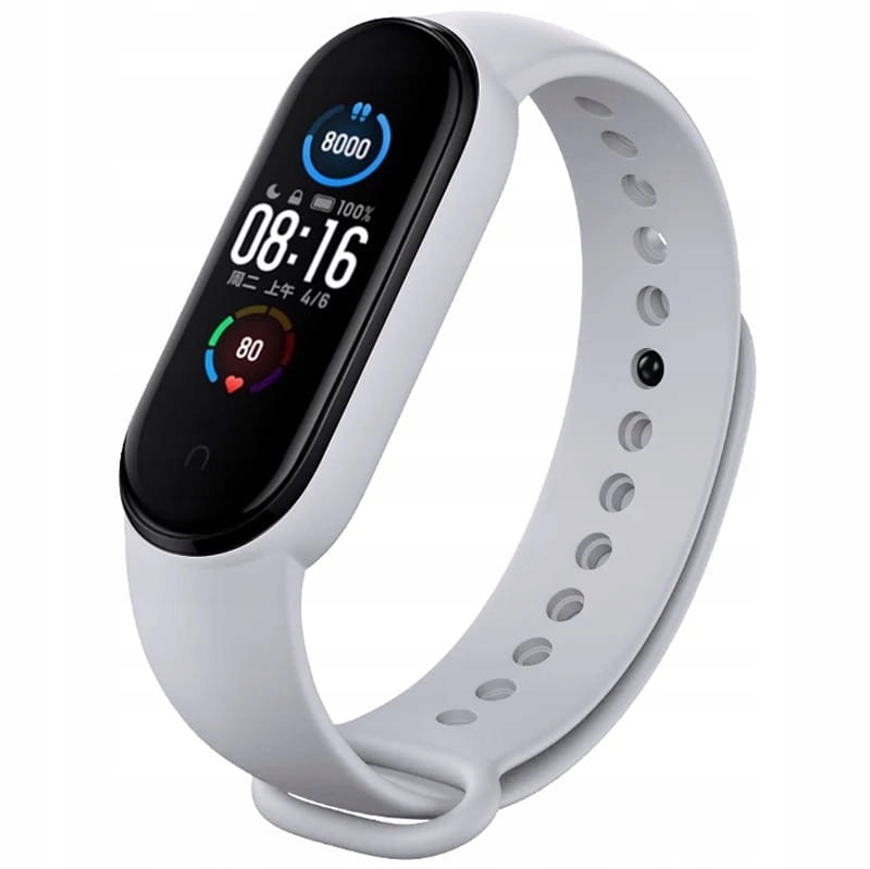 

Opaska Zmienna Do Xiaomi MI Band 5/6 Gray