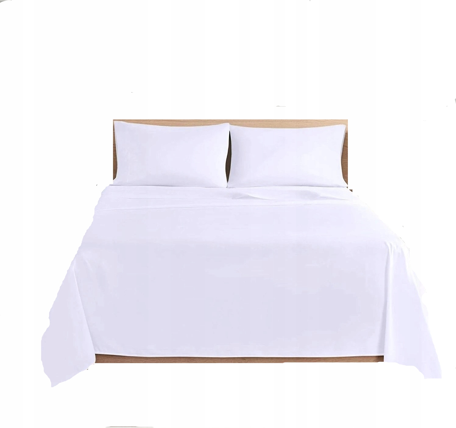 Pościel Hotelowa 200X220 Biała Bawełna Gruba