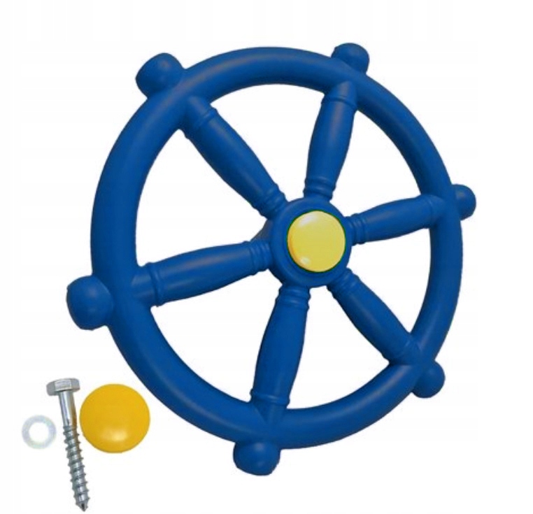 SUN - KOŁO STEROWE - STER NA PLAC ZABAW NIEBIESKIE