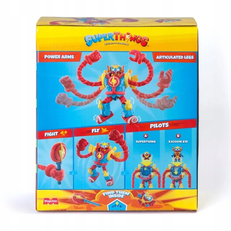SuperThings S Zings SuperBot Power Arms SUGARFUN Materiał guma plastik