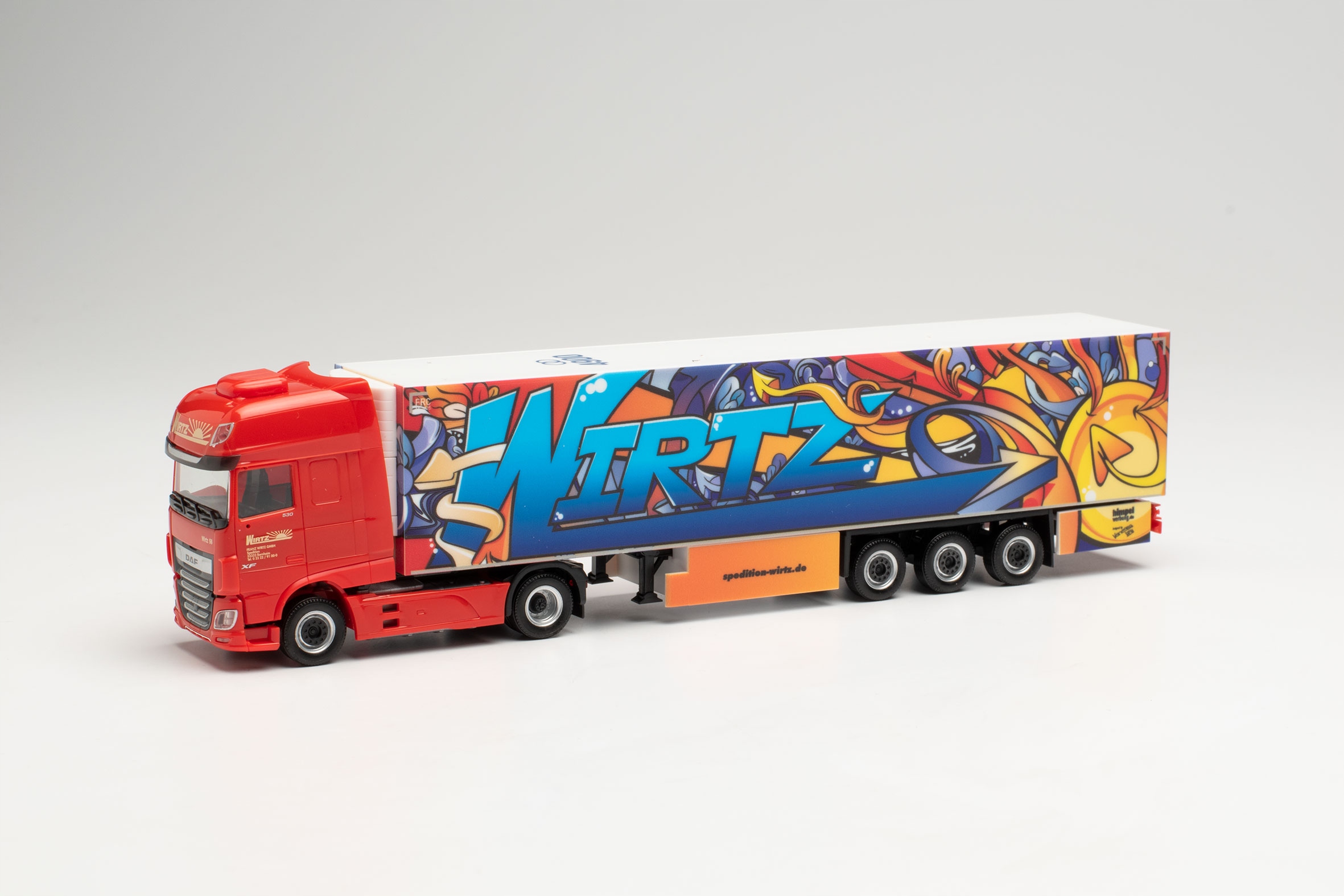 Herpa 313995 Daf Xf Ssc Spedition Wirtz 1:87