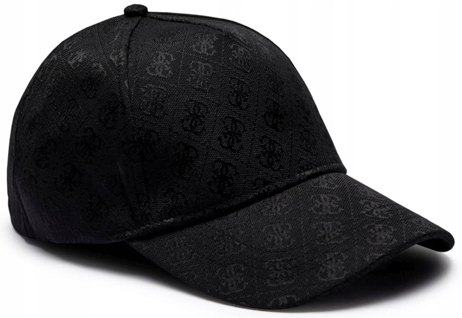 Logovaná Kšiltovka Baseball Cap Baseballová Černá Nastavitelná Guess