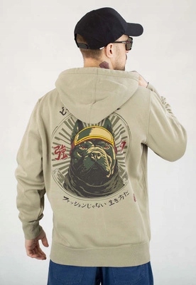 Mikina Pit Bull S Kapucí Zip Mt Fuji grey harbour