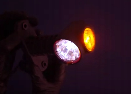 LAMPA OBRYSOWA LED OBRYSÓWKA 12/24V Z PRZEWODEM Źródło światła LED