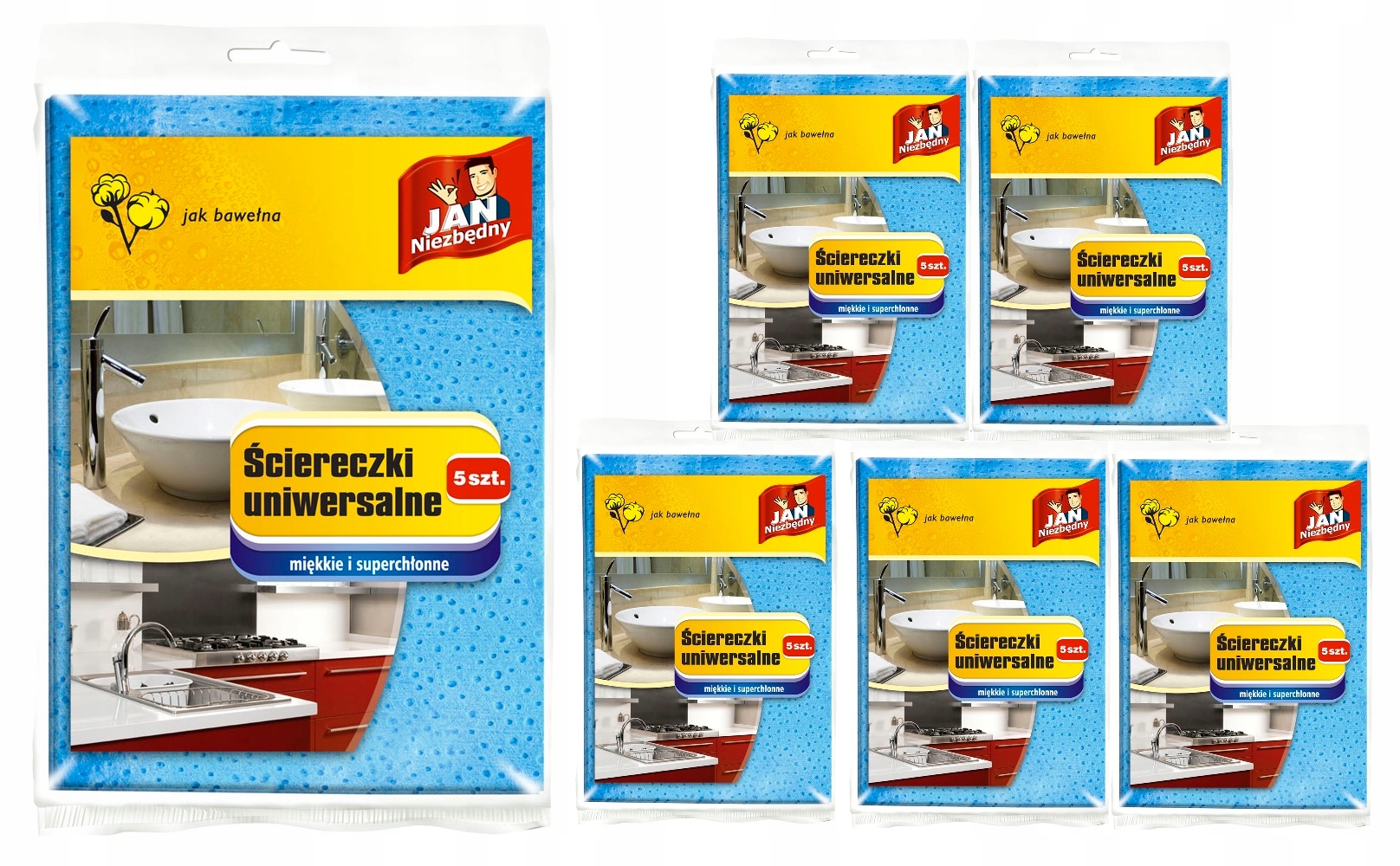 

Ściereczki Uniwersalne Jak Bawełna Jan Niezbędny