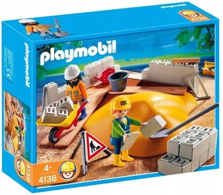 

Playmobil City Life 4138 Plac Budowy Klocki