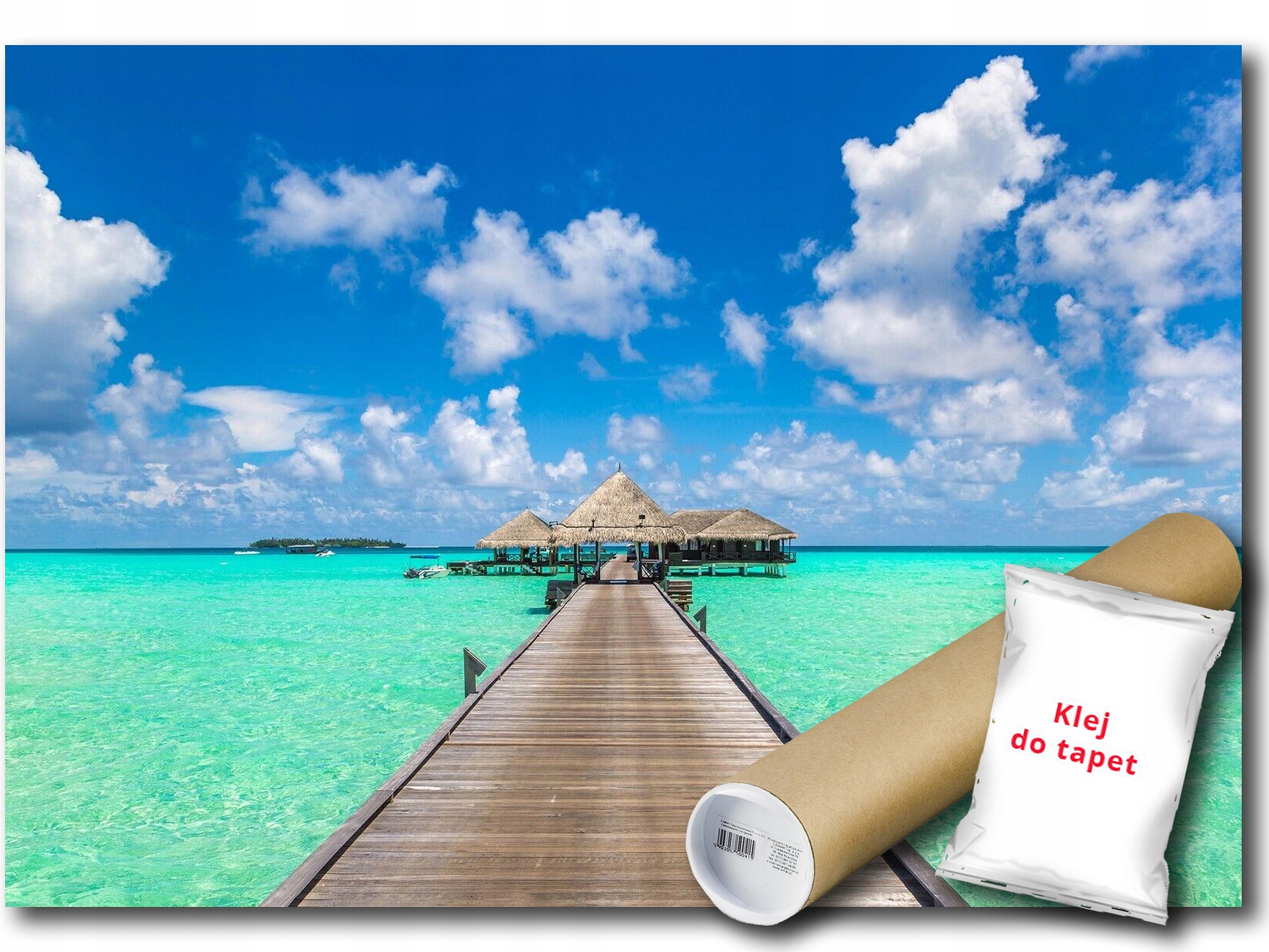 Fototapeta Vinylová Pláž Ocean Tropiki 416x290