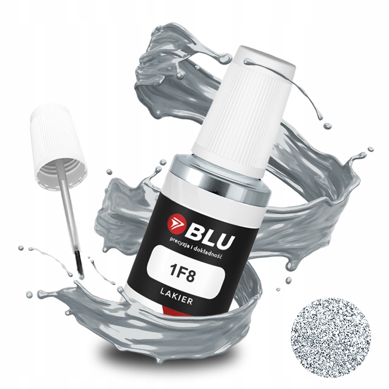 Lakier zaprawka samochodowa 1F8 szary mediumsilver do Toyota 20ml Blu