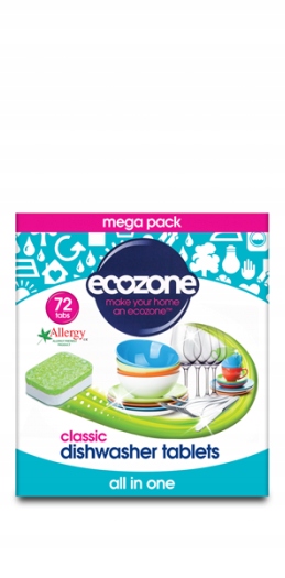 

Tabletki Do Zmywarek Classic Aio, 72szt., Ecozone