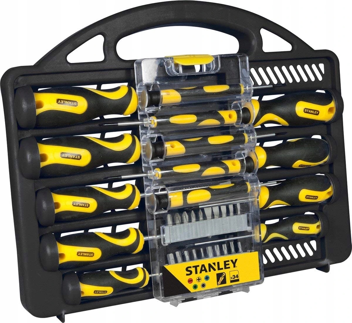 ZESTAW WKRĘTAKÓW STANLEY 34 SZT. ŚRUBOKRĘTY