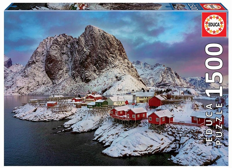 

Educa Puzzle 1500 Wyspy Lofoten Norwegia