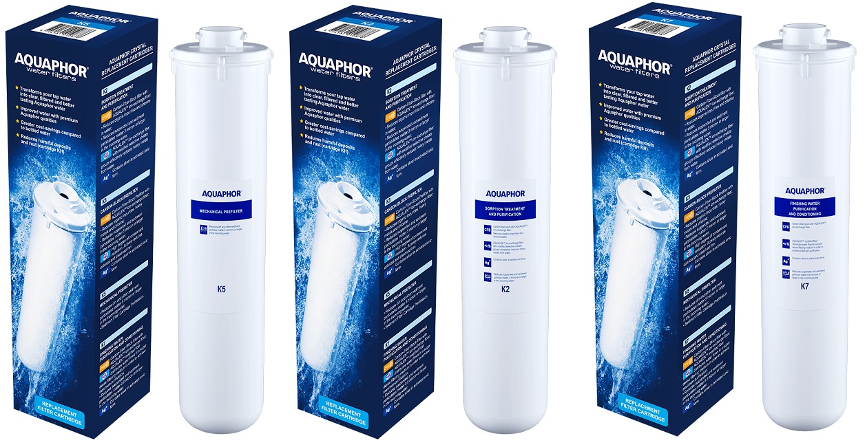 

Komplet wkładów filtrów do Aquaphor Kryształ A