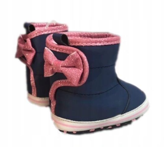 Yoclub Buciki Niechodki granatowe dla Niemowląt 0-6 R (222) Kod producenta OB-035,080,081