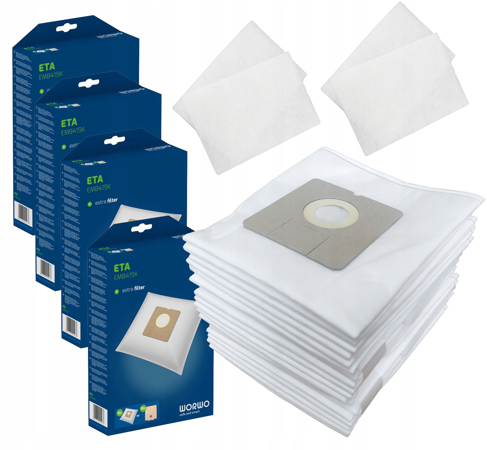 

24x Worki Do Odkurzacza Sencor Svc 45