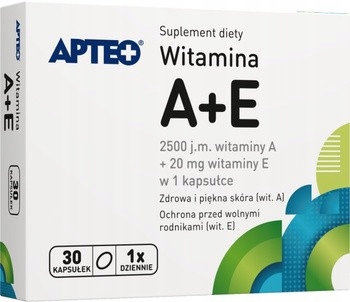 Witamina A + E APTEO 30 kapsułek