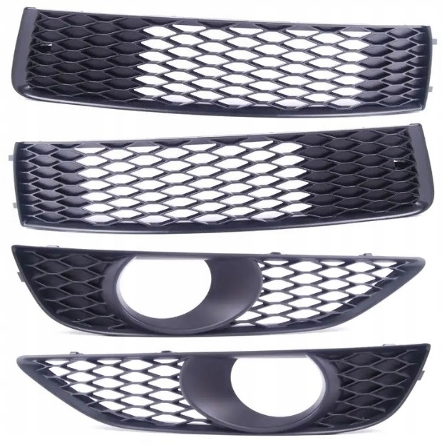 A11047 A11048 - AUDI Q7 09-S LINE комплект решеток бампера