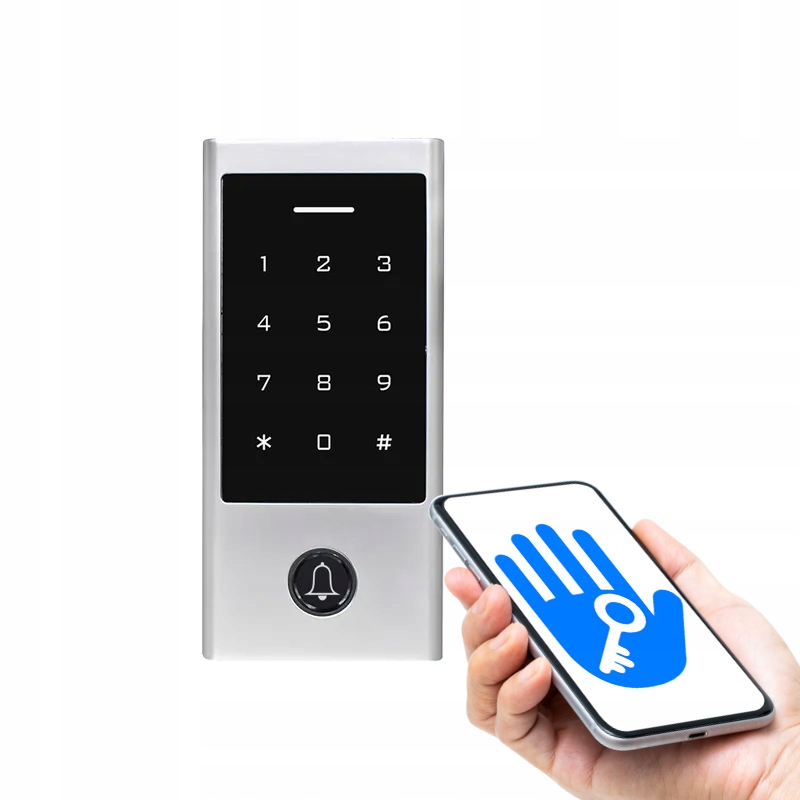 Force kódová klávesnice pro brány Kp-tt-mf-b-w, Tt Lock, Rfid Šifrovač