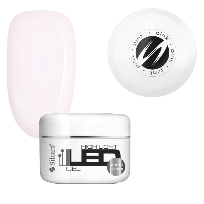 

Żel budujący Silcare High Light Led Pink 100g róż