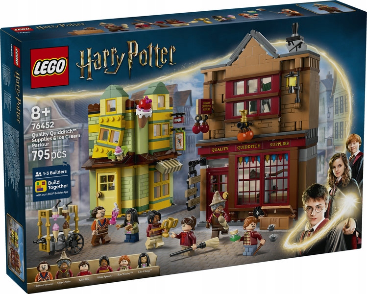 stavebnice Lego Harry Potter 76452 Značkové vybavení pro quidditch a zmrzlinárnu