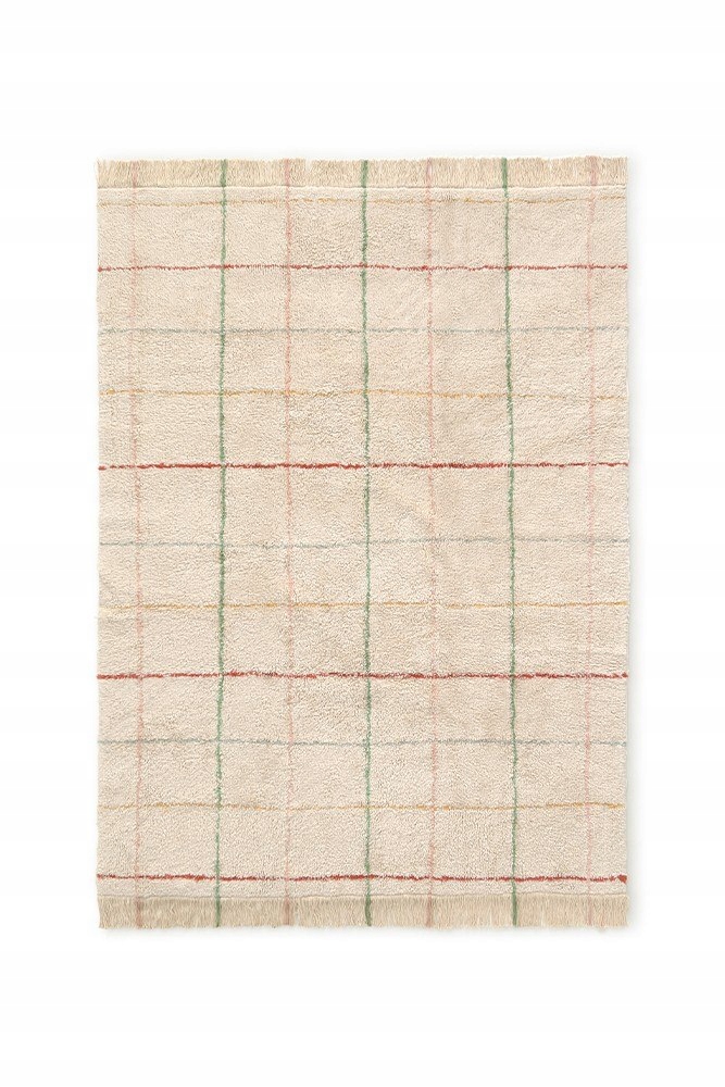 Dywan bawełniany Kolorowe Linie 90 x 130 cm, Farm, Lorena Canals Lorena