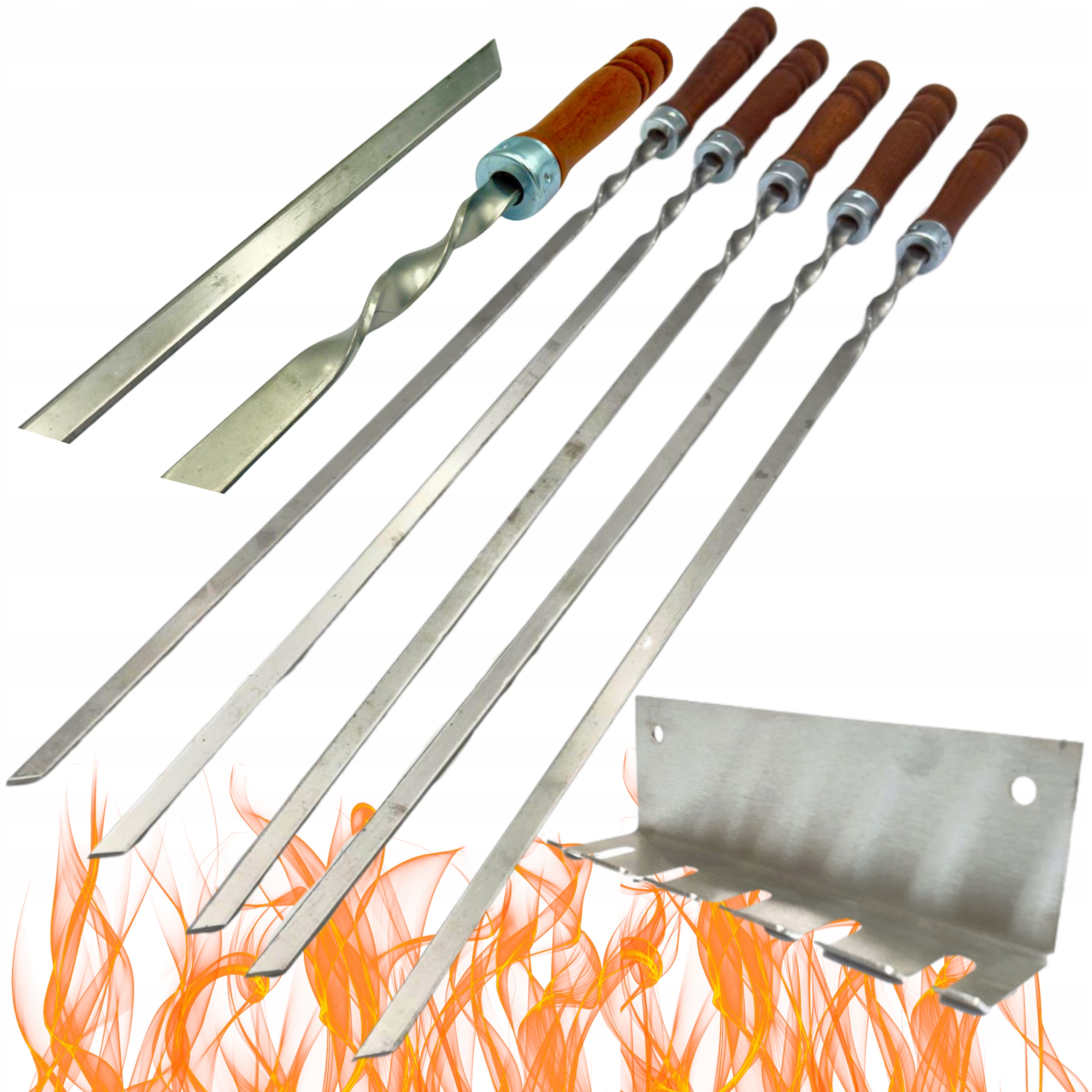 Špikulce Šampury Na Maso Špízů 60cm 5ks Špízy Na Špízy Grilování