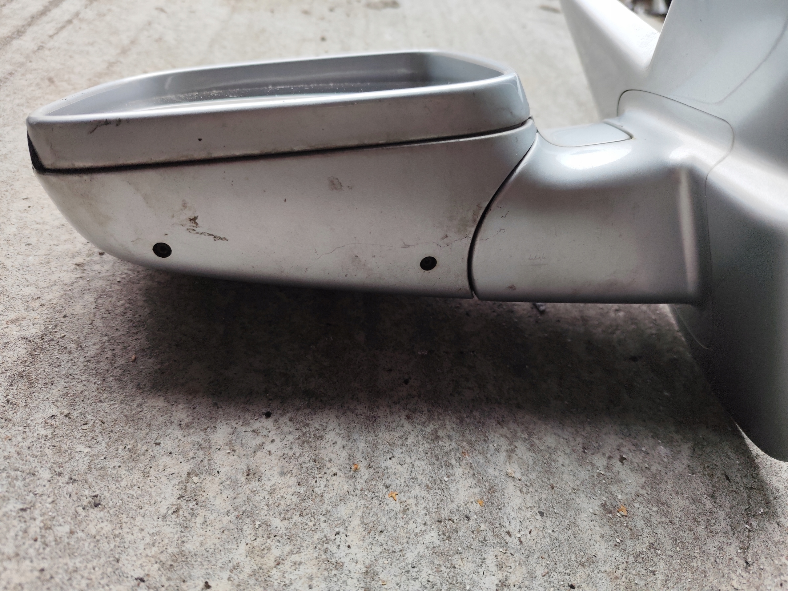 VW T5 mirror left driver´s 5 PIN silver