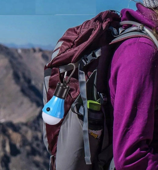 LAMPKA KEMPING LED TURYSTYCZNA ŻARÓWKA OŚWIETLENIE NAMIOT BIWAK OŚWIETLENIE Model #1650