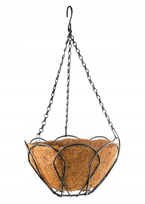 

Wisząca doniczka balkonowa z koszem 30cm Palisad