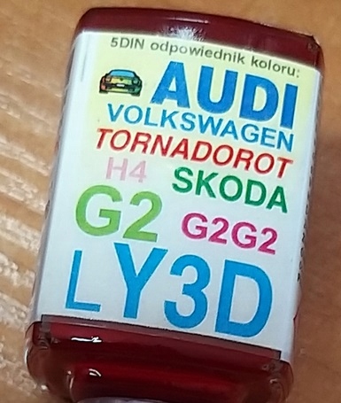 

Zaprawka Lakiernicza Vw Skoda Seat LY3D Y3D tornad