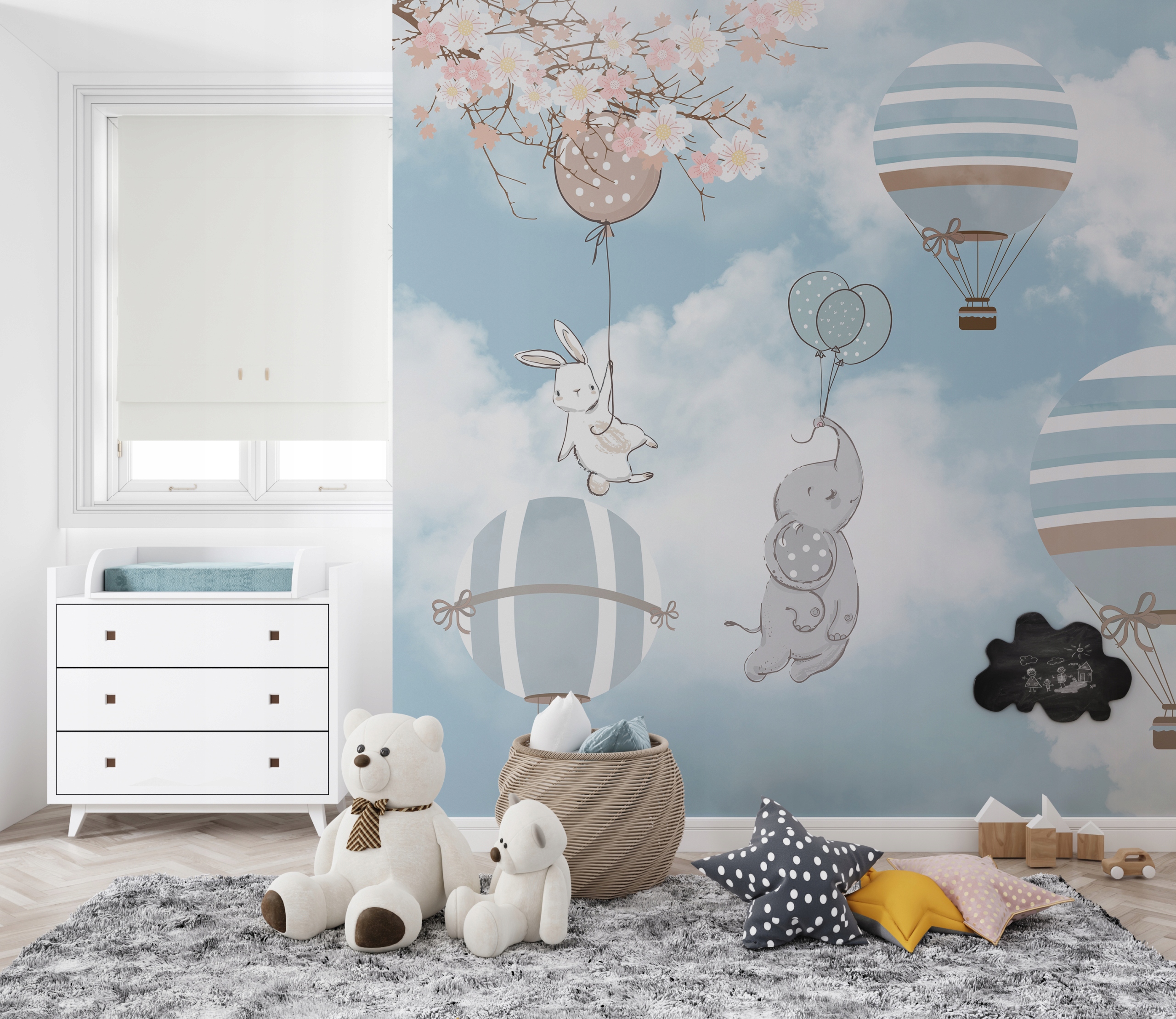 Fototapeta Let balónkem 200x255 flizelina 230 g