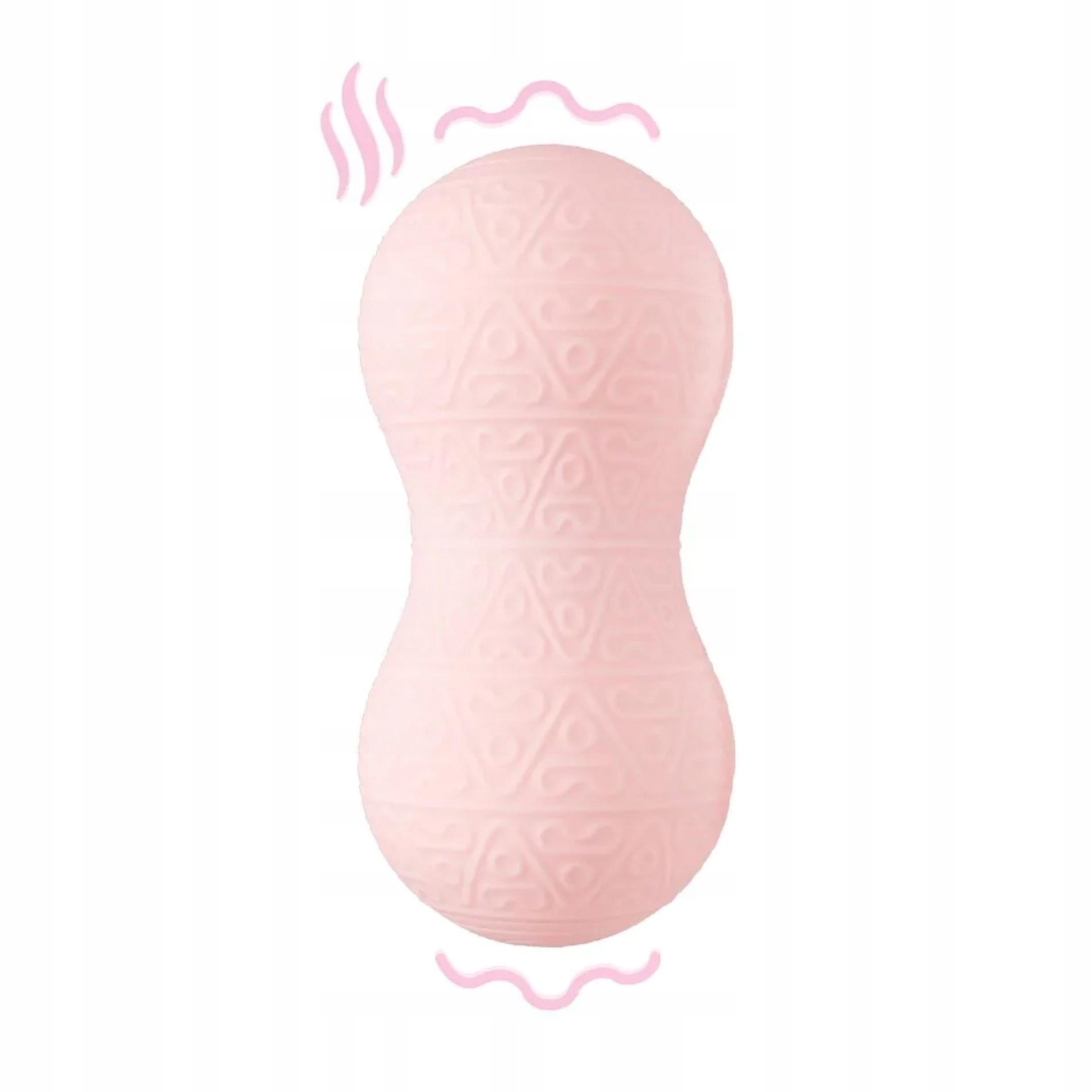 Vibrační a vyhřívaný masážní přístroj – Pink