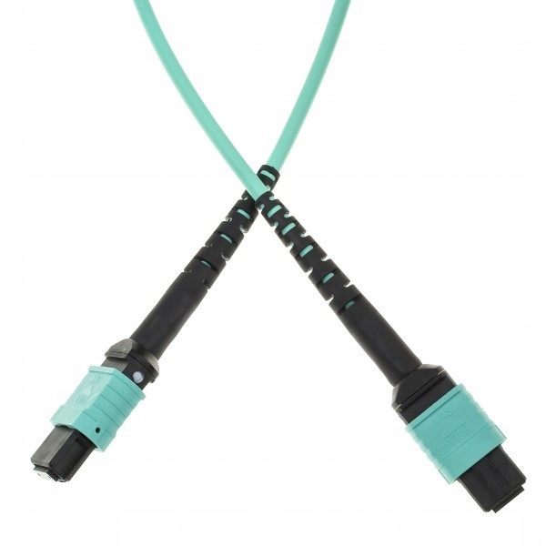 Patchcord MM 12F MPO(F)-MPO(F) typ B 50/125 OM3 15m