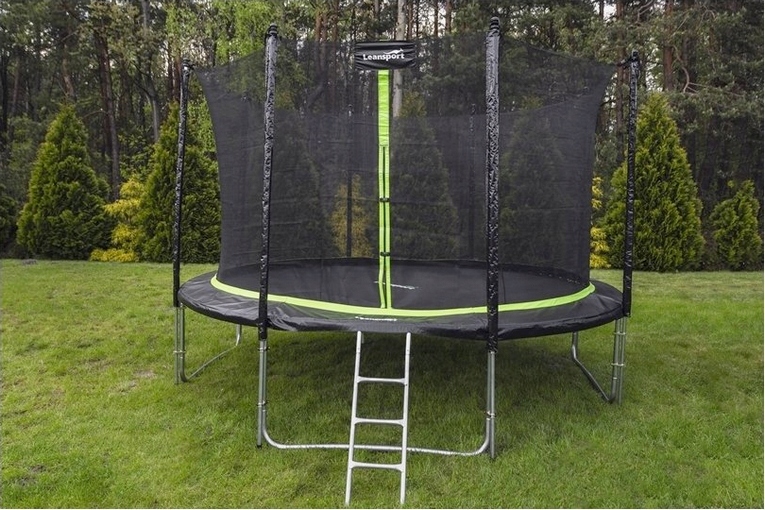 TRAMPOLINA OGRODOWA SPORT PRO 16ft SIATKA DRABINKA EAN (GTIN) 8435340654798
