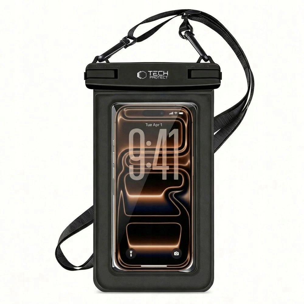 Etui Tech-Protect UWC7 wodoodporne 6.9" czarne