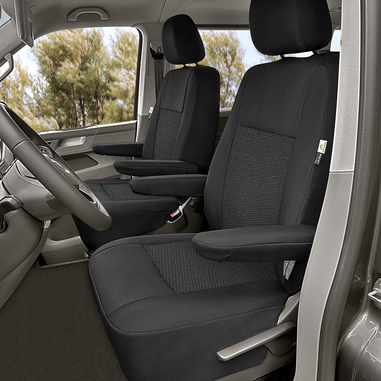 Vw Transporter T6 Poťahy Určené Na 2 Miesta
