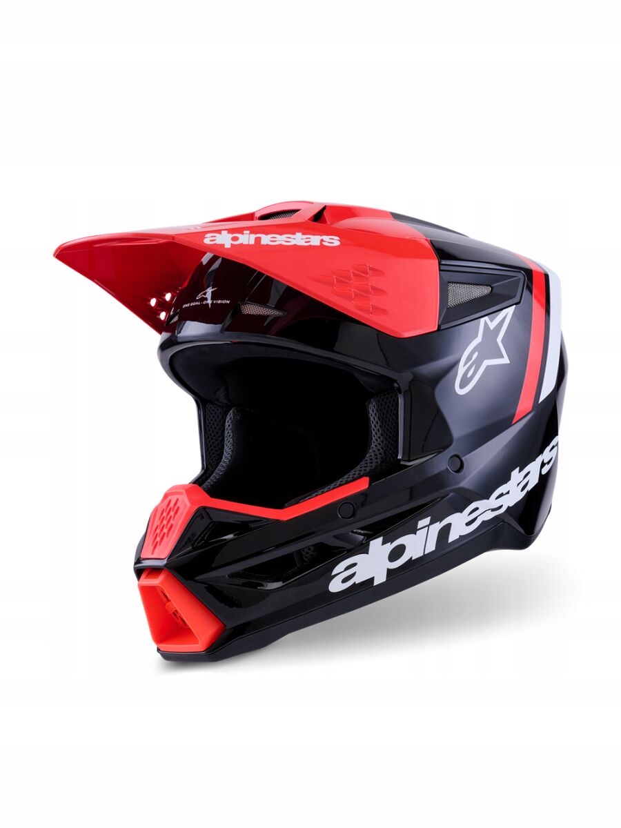 Crossová Prilba Alpinestars Supertech M3 Radium Čierna/red/white XL