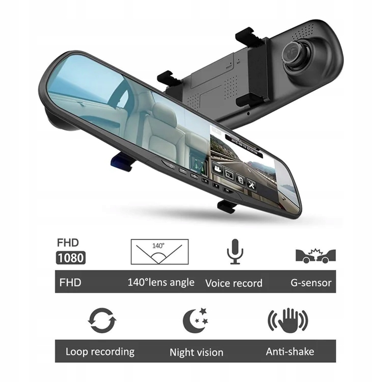 Kamera na deskę rozdzielczą samochodu kamera DVR 170 szeroko Stan opakowania oryginalne