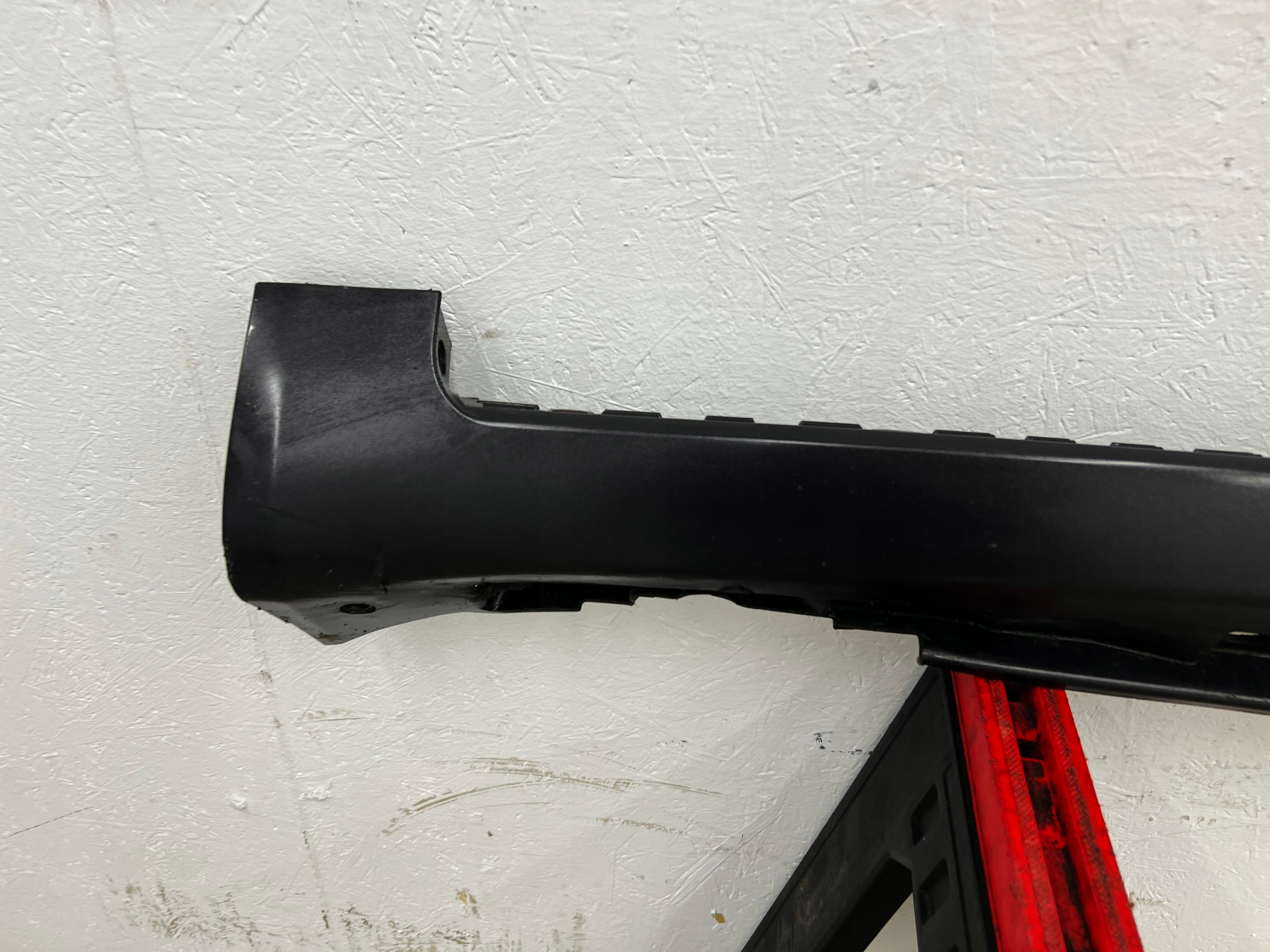 cap moulding threshold 8E0853859 AUDI A4 B7 left black LZ7L original