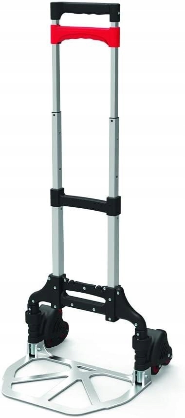 Skládací hliníkový ruční přepravní vozík BERGmann