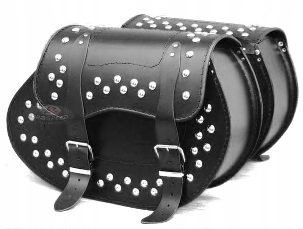 МОТОЦИКЛЕТНЫЕ КОЖАНЫЕ БОКОВЫЕ СУМКИ OS17B