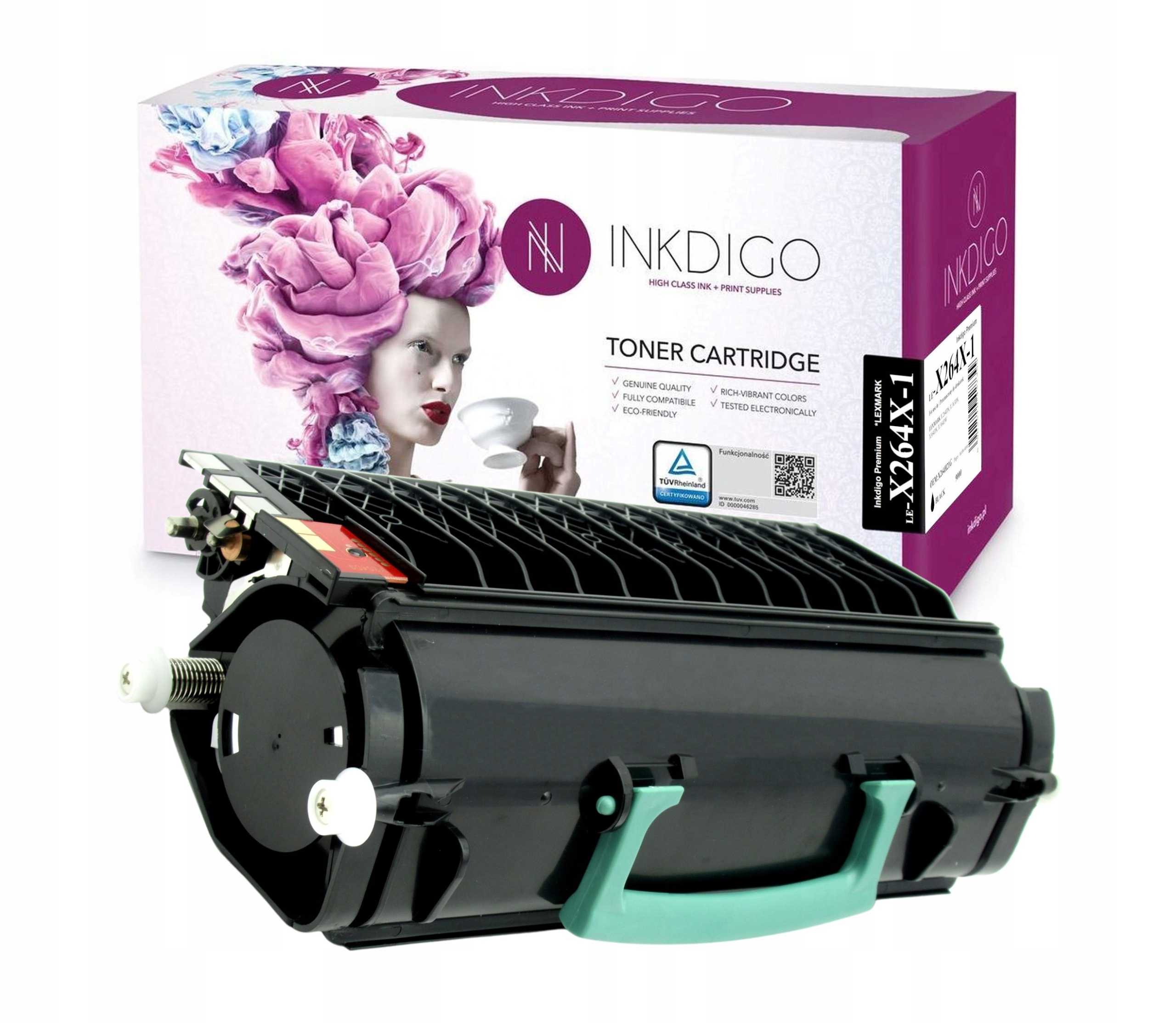 

Toner do drukarki Lexmark X264dn X363dn X364dn XL