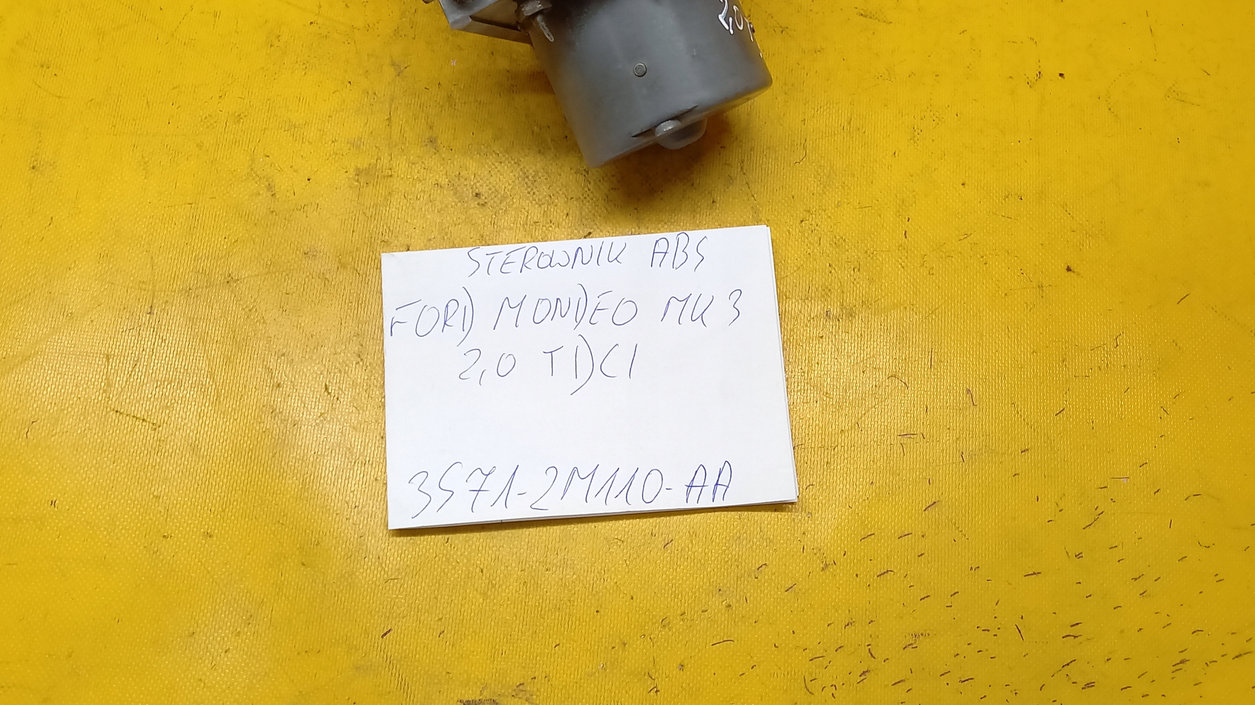 блок управления ABS насос FORD MONDEO MK3 2,0 3S712M110AA 0265222030 .