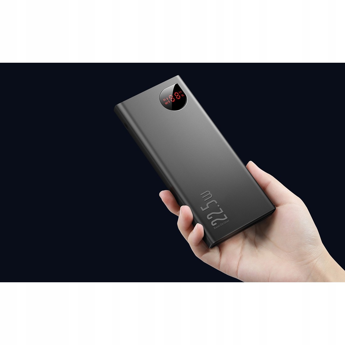 Pojemny power bank Baseus 20000 mAh, USB-C 22.5W Napięcie nominalne 5 V